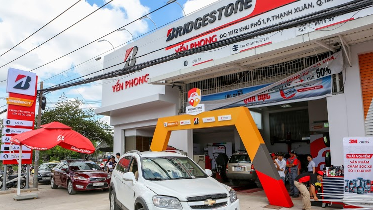 TP-HCM: Đại lý Bridgestone  B-SELECT Yến Phong 
